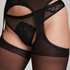 Collants ouverts, Noir
