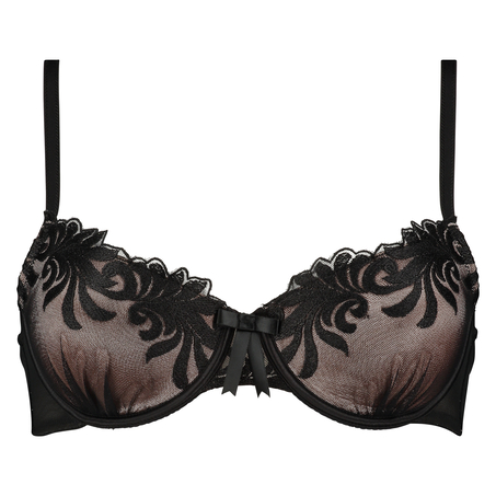 Soutien-gorge à armatures préformé Vanity, Noir