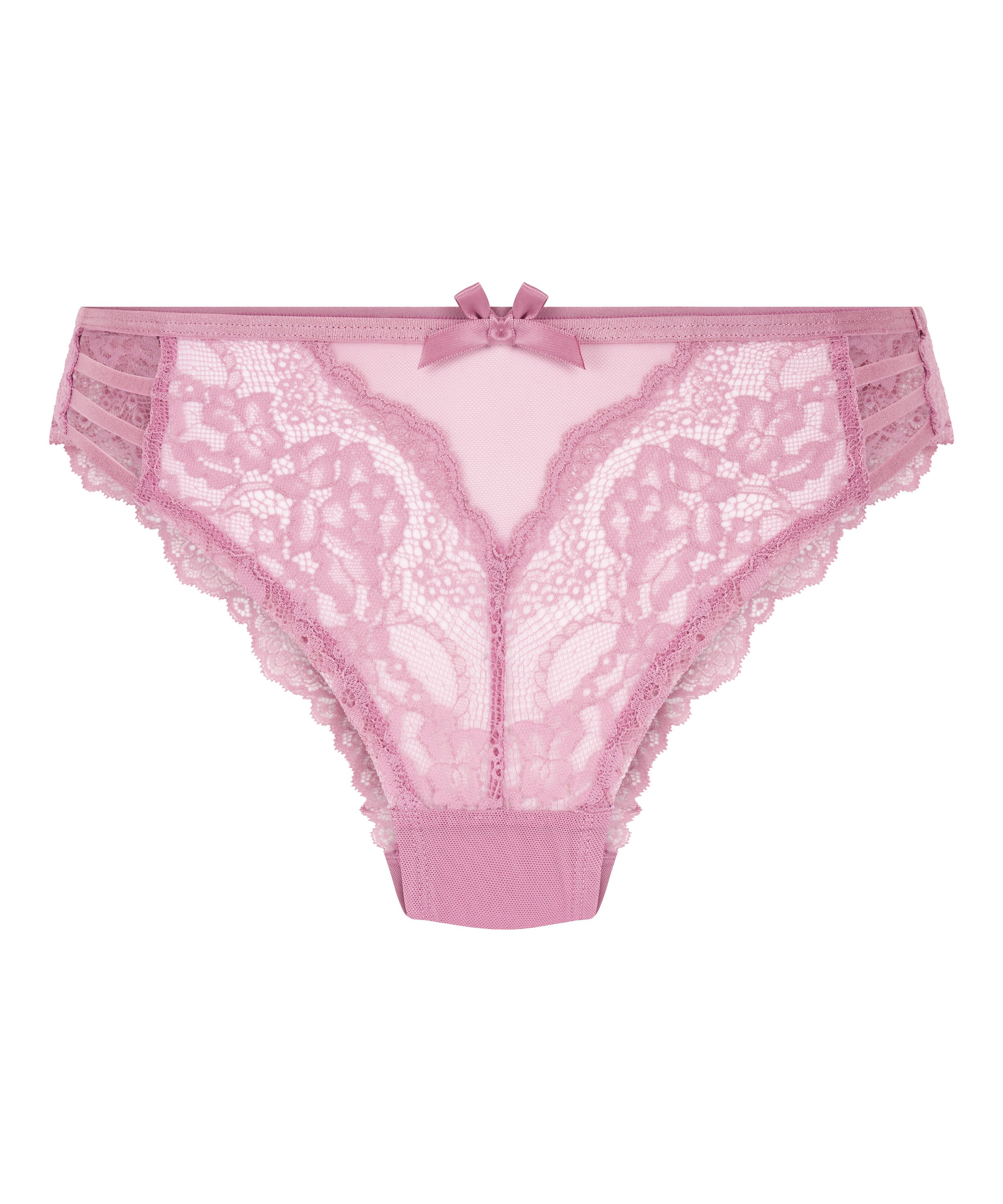 Slip brésilien Belle, Rose, main