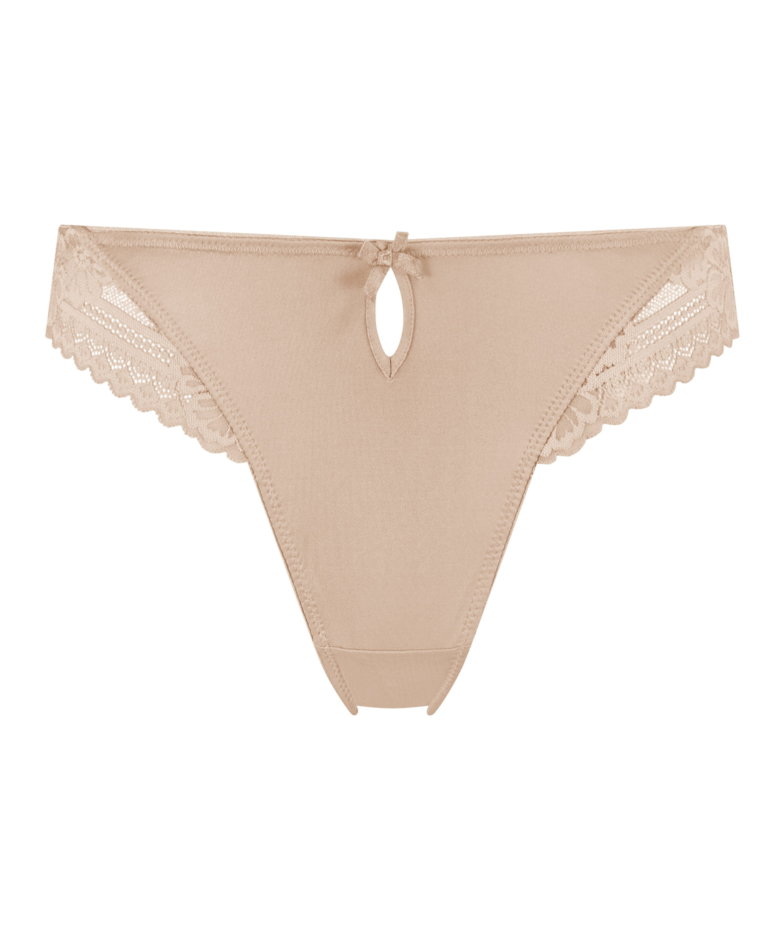 Slip brésilien Maggie, marron, main