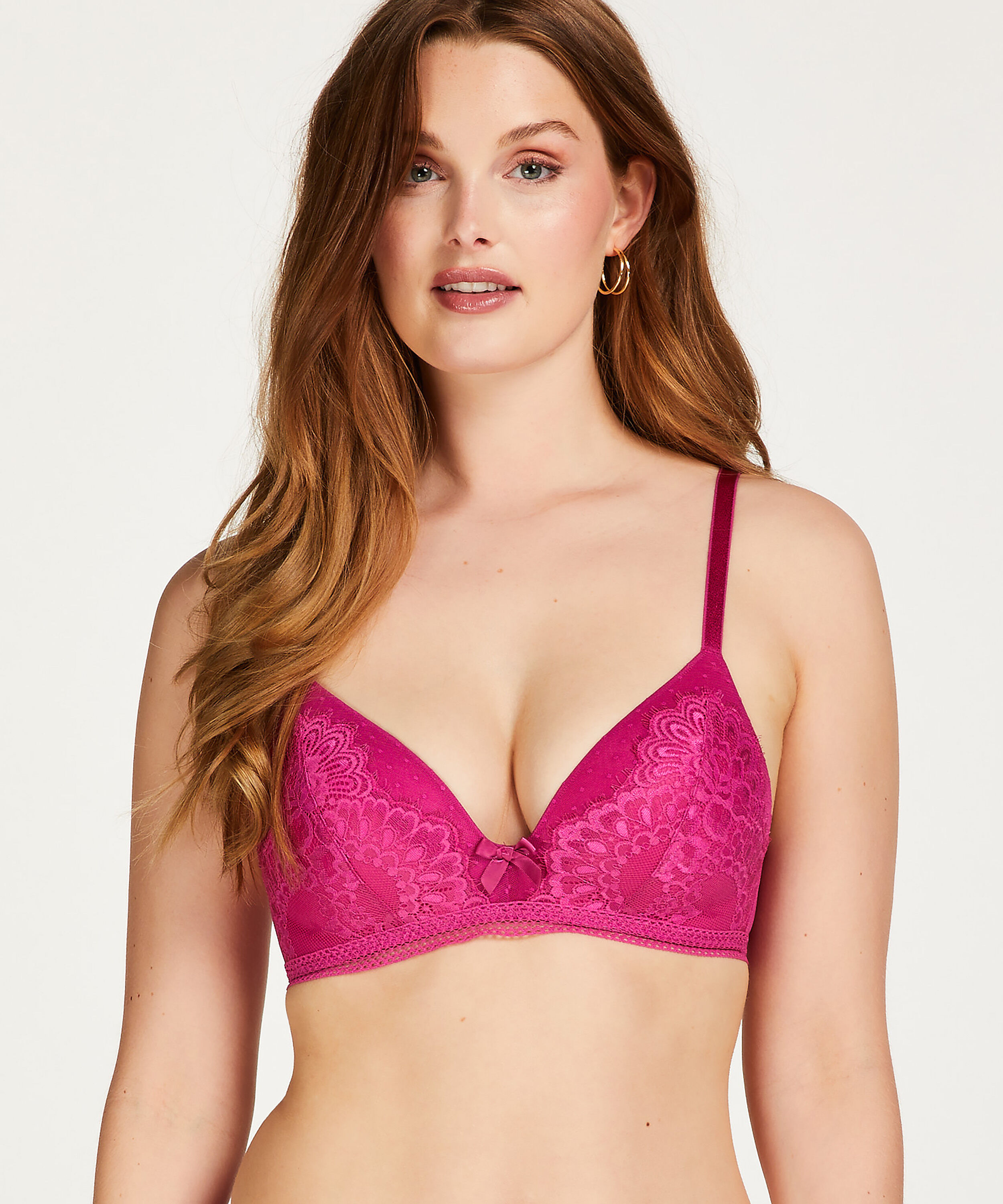 Soutien-gorge sans armatures préformé Bessie, Rose