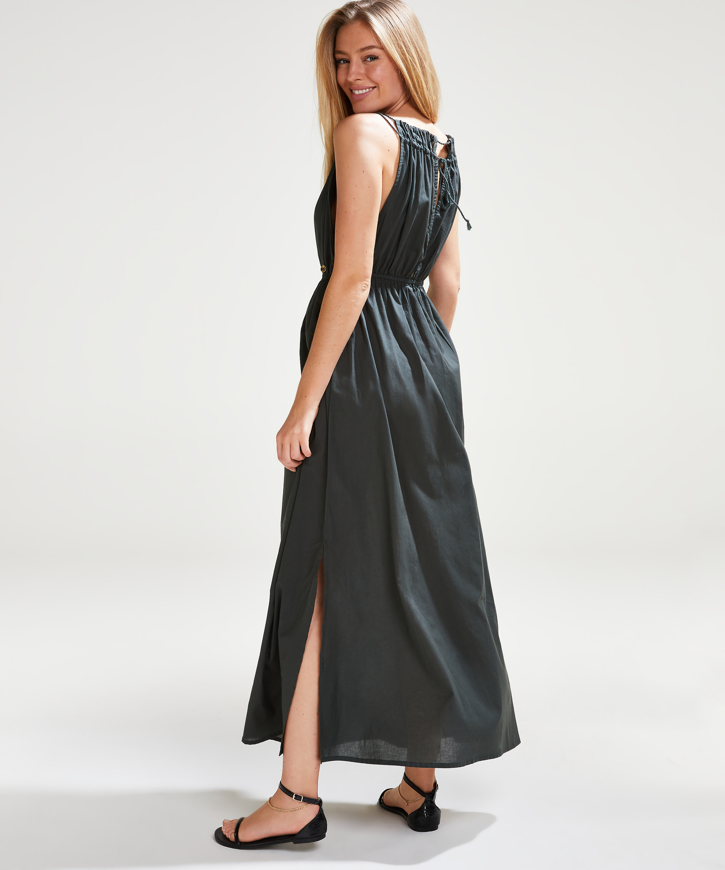 Robe maxi Doutzen, Vert, main