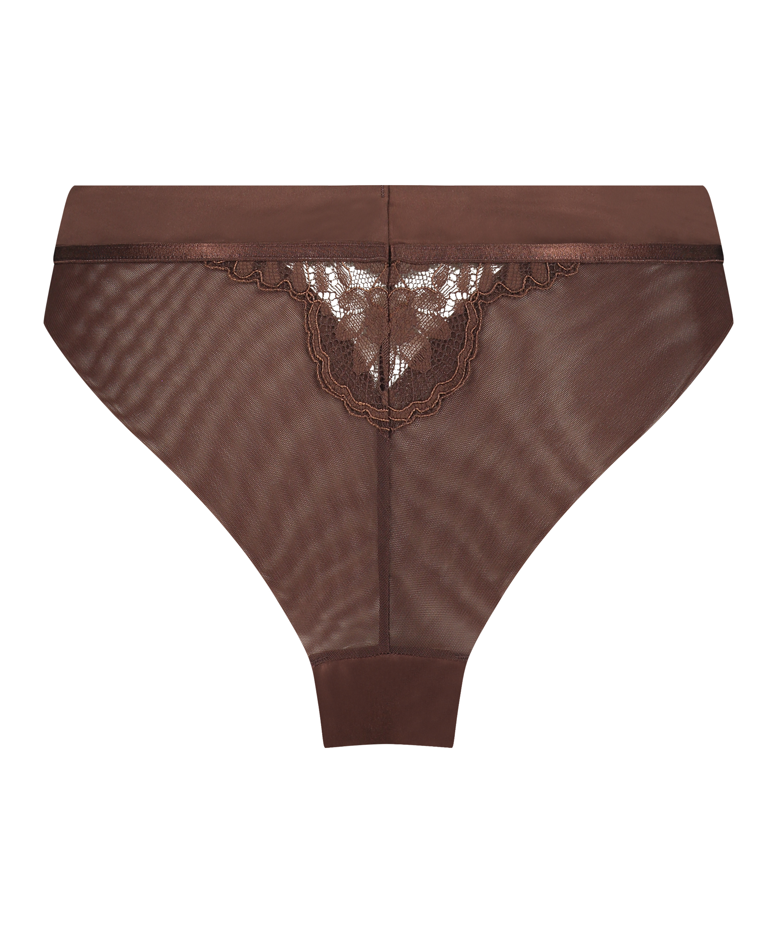 Slip brésilien Indigo, marron, main