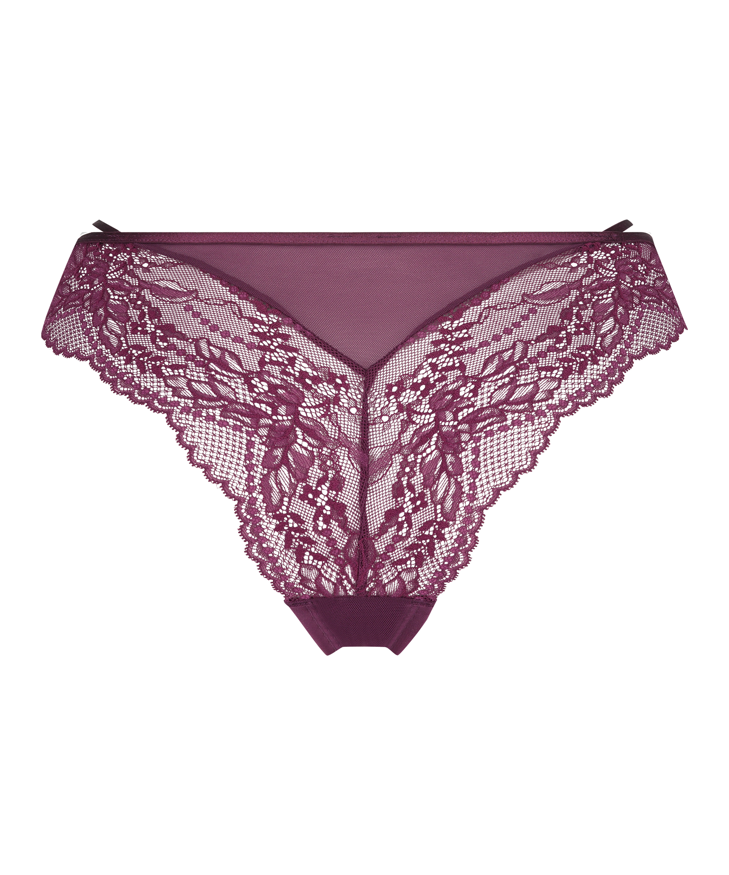 Slip brésilien Anna, Violet, main