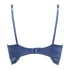 Soutien-gorge à armatures non-préformé longline Daan, Bleu