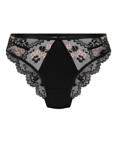 Culotte brésilienne Piper, Noir