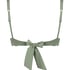 Haut de bikini Triangle Scallop, Vert