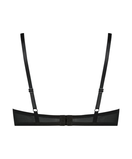 Soutien-gorge &agrave; armatures pr&eacute;form&eacute; push-up Sia, Noir