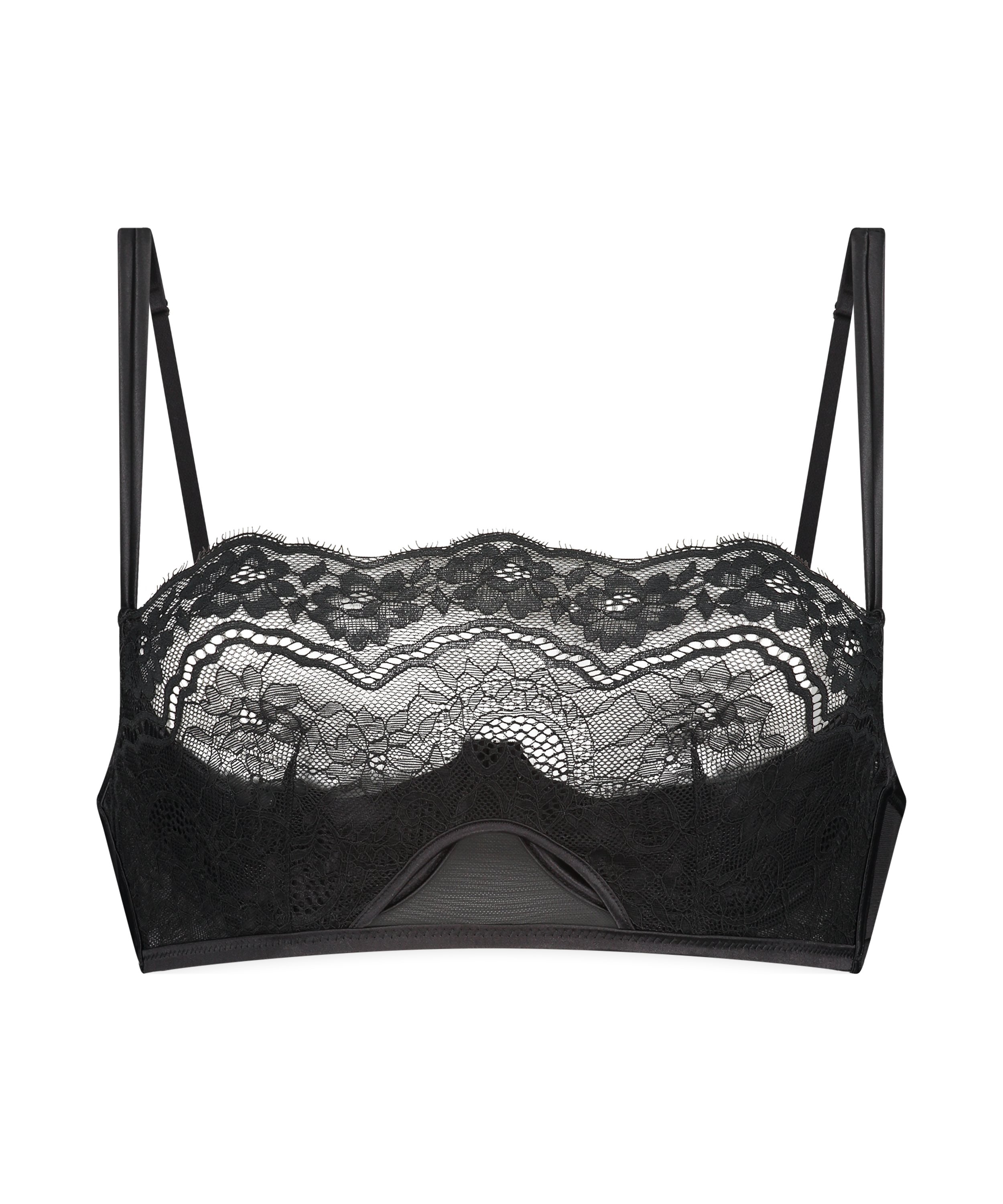 Soutien-gorge à armatures non-préformé Blaise, Noir, main
