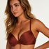 Haut de bikini préformé avec armatures Sahara, Rouge