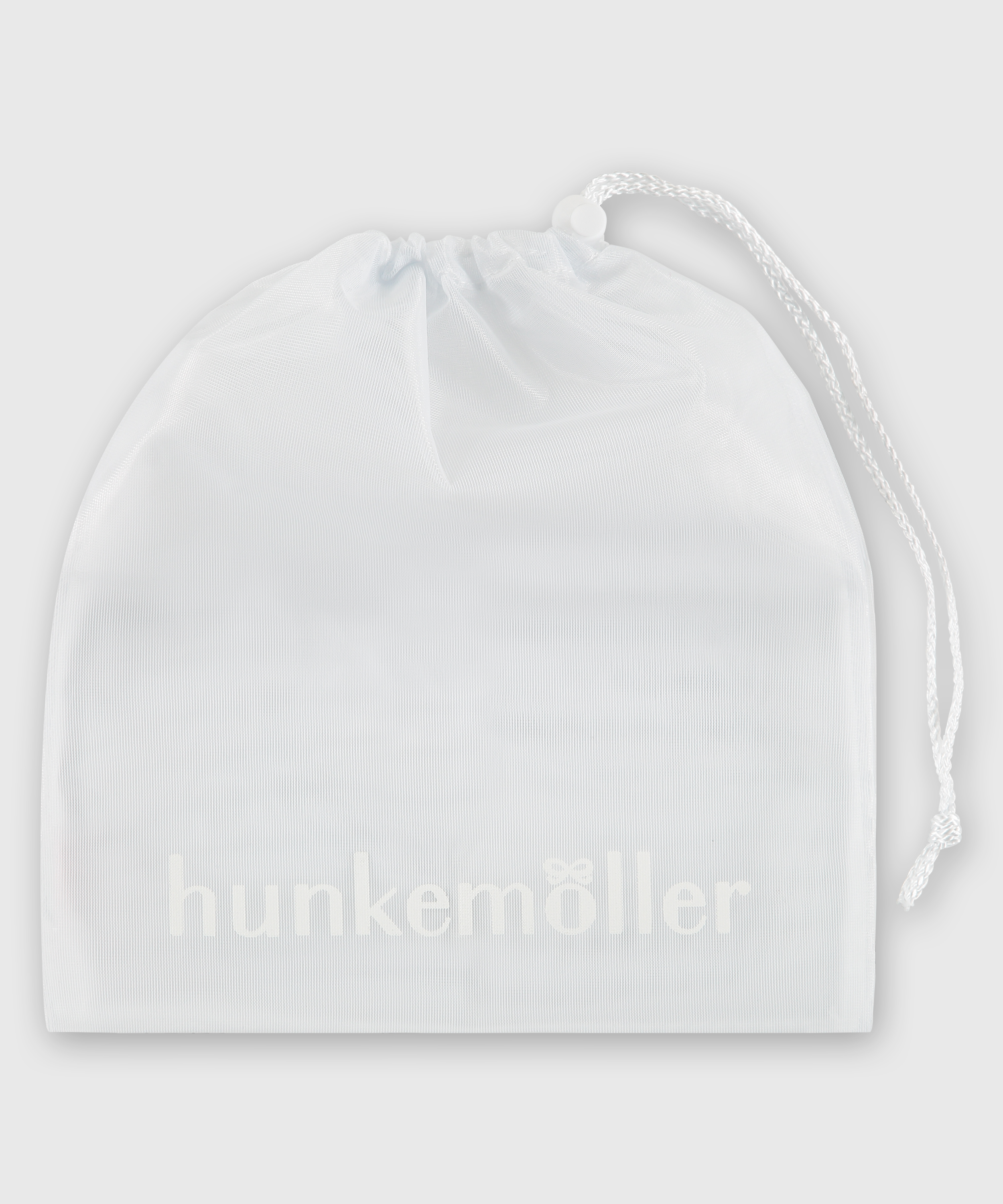 Filet lingerie cordon, Blanc, main