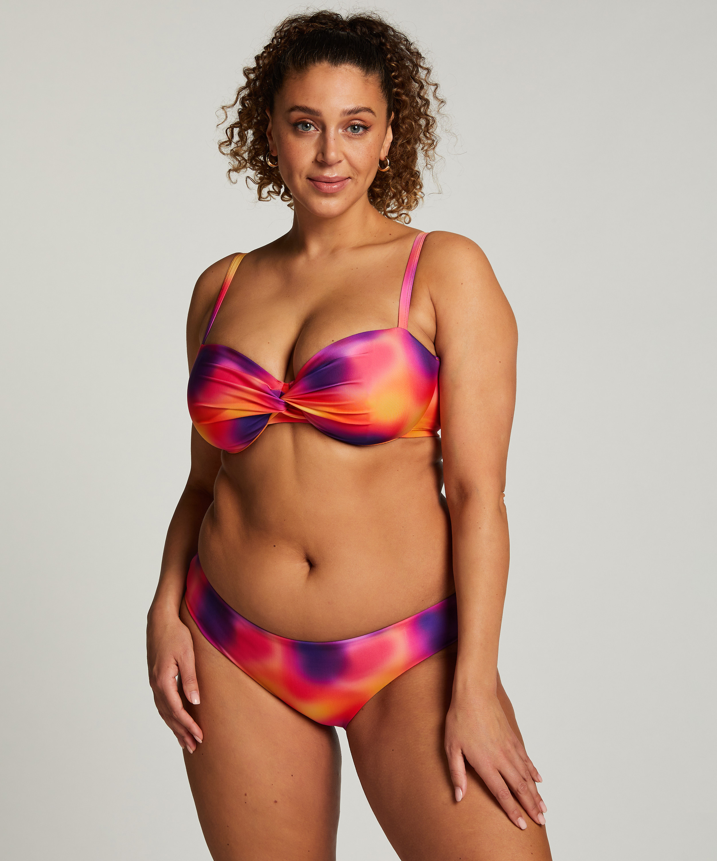 Haut de bikini Sunset, Violet, main