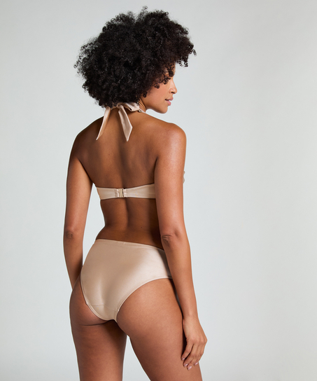 Haut de bikini bandeau Lima, Beige