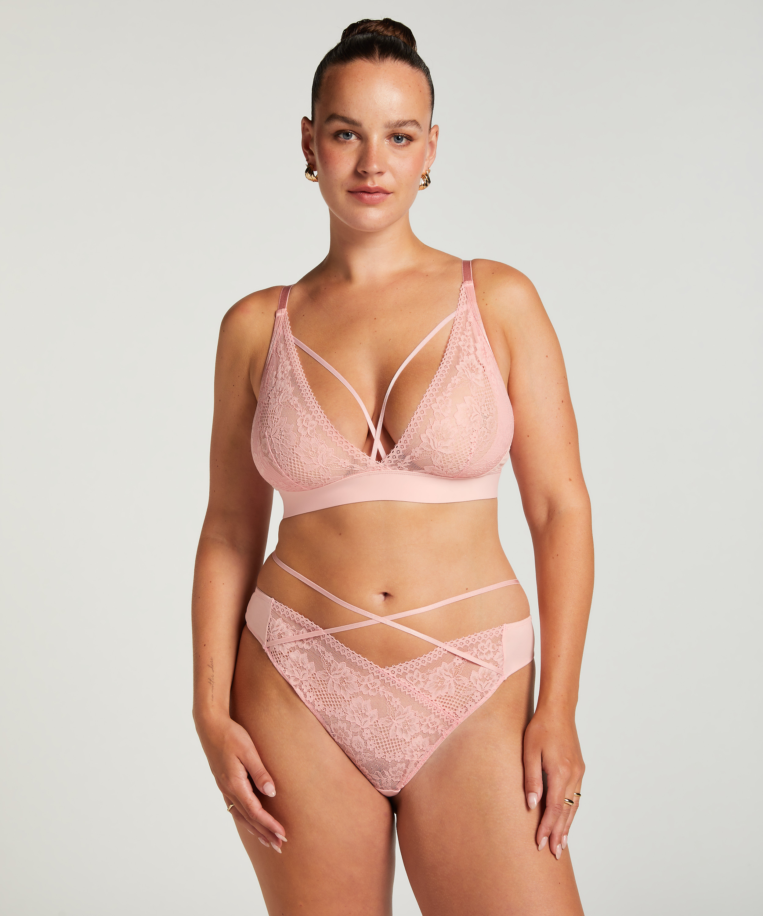 Brassière Remi, Rose, main