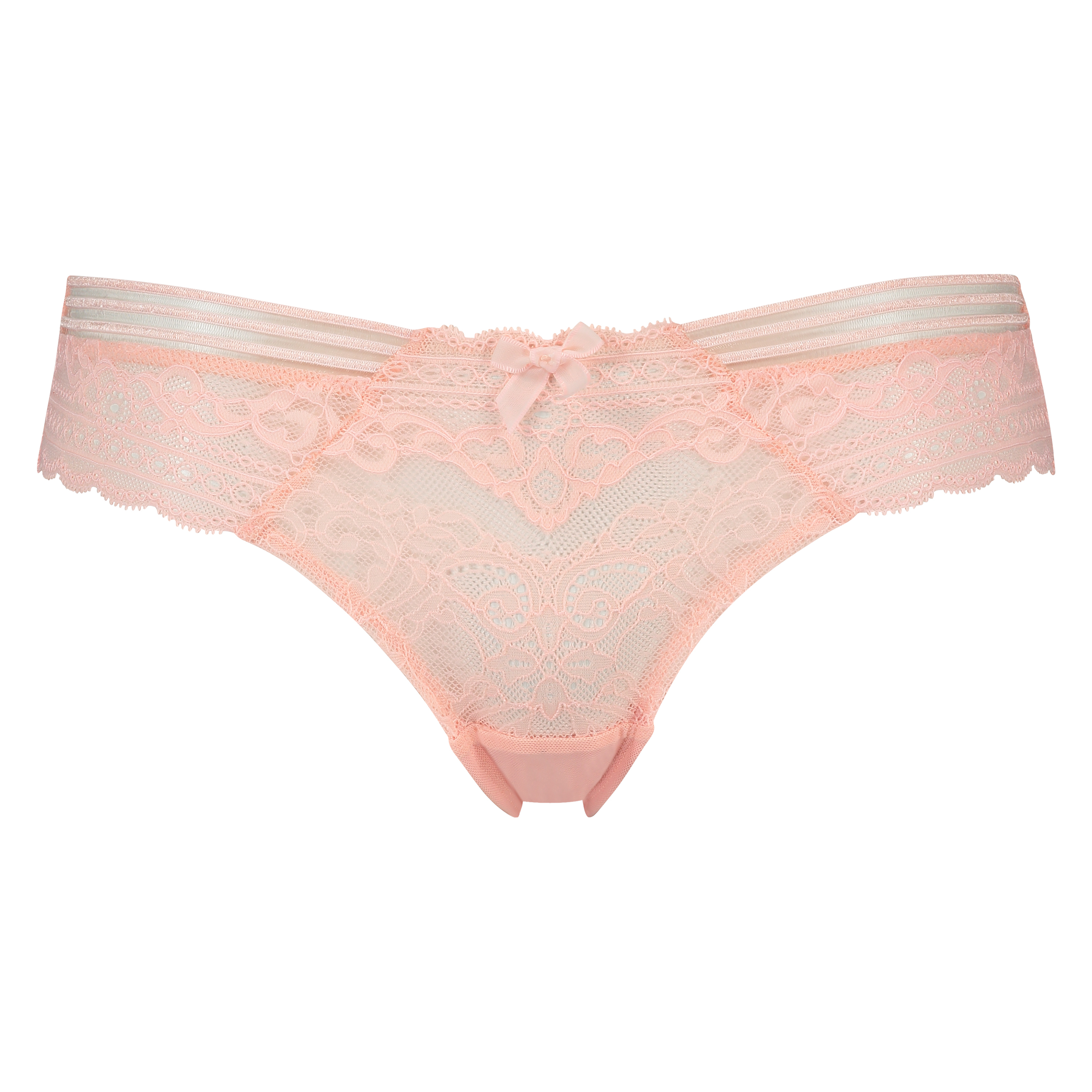 Slip br&eacute;silien Elle, Rose, main