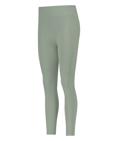 Legging de sport sans coutures taille haute HKMX, Vert