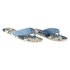 Flip-flops Poplin, Bleu