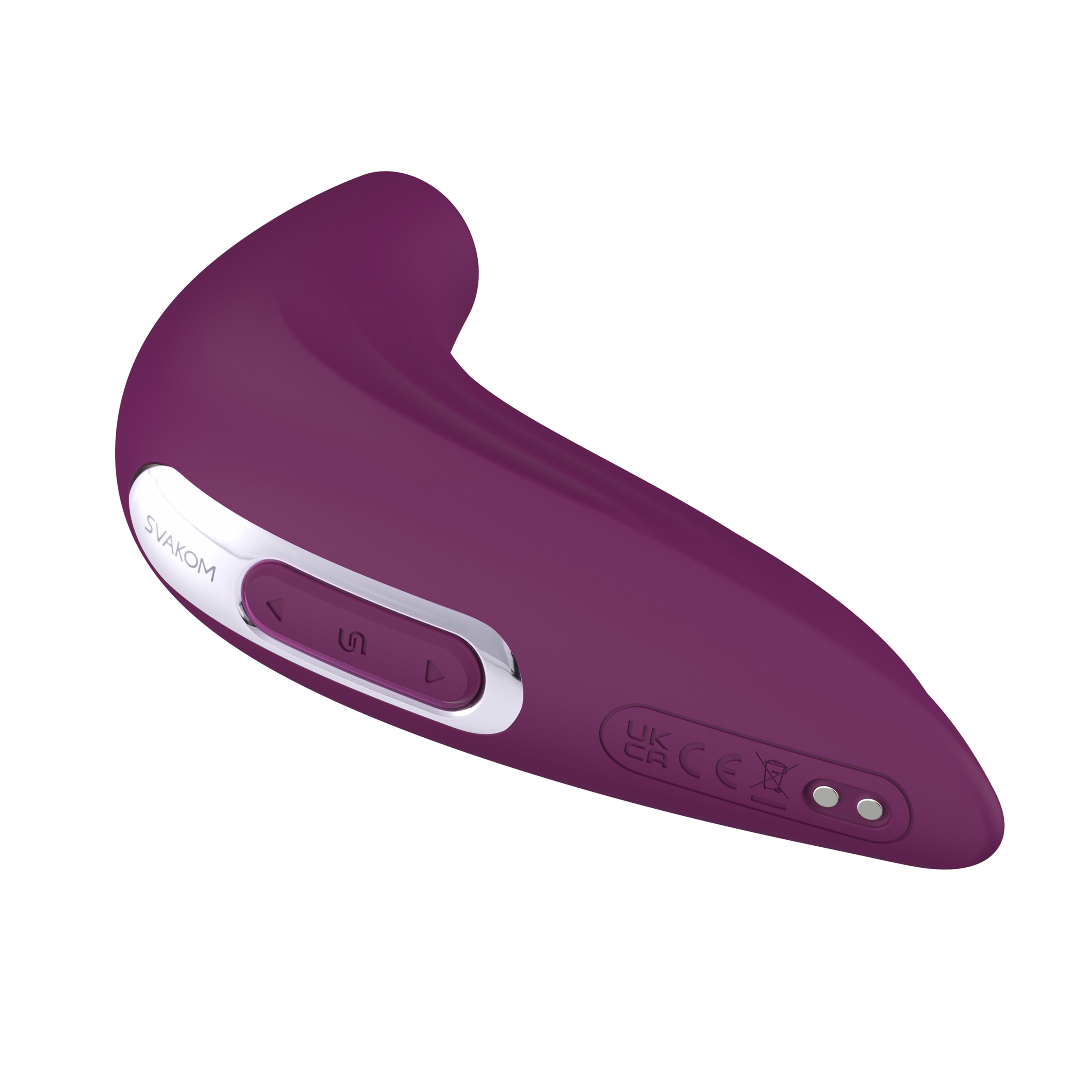 Svakom - Stimulateur par aspiration Pulse Union avec contrôle sur application, Violet, main