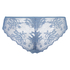 Slip brésilien iInvisible Lace Back, Bleu