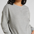 Haut gaufre Henley, Gris