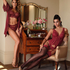 Bustier Mathilde, Rouge