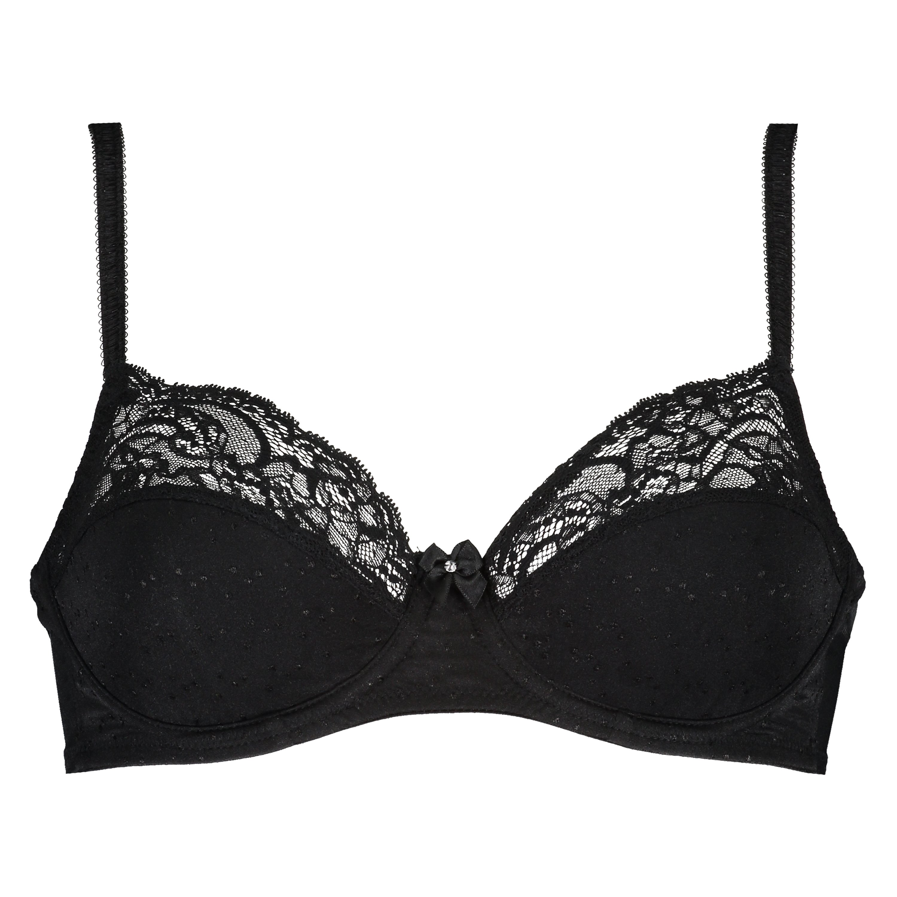Soutien-gorge à armatures non-préformé Sophie, Noir, main