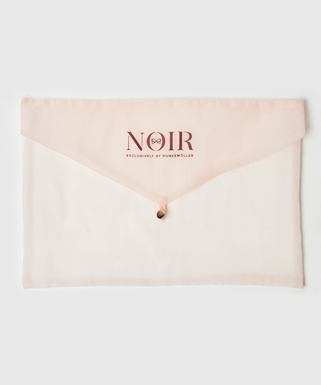 Kimono en dentelle de soie, Rose