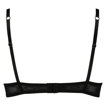 Soutien-gorge à armatures préformé push-up Elle, Noir