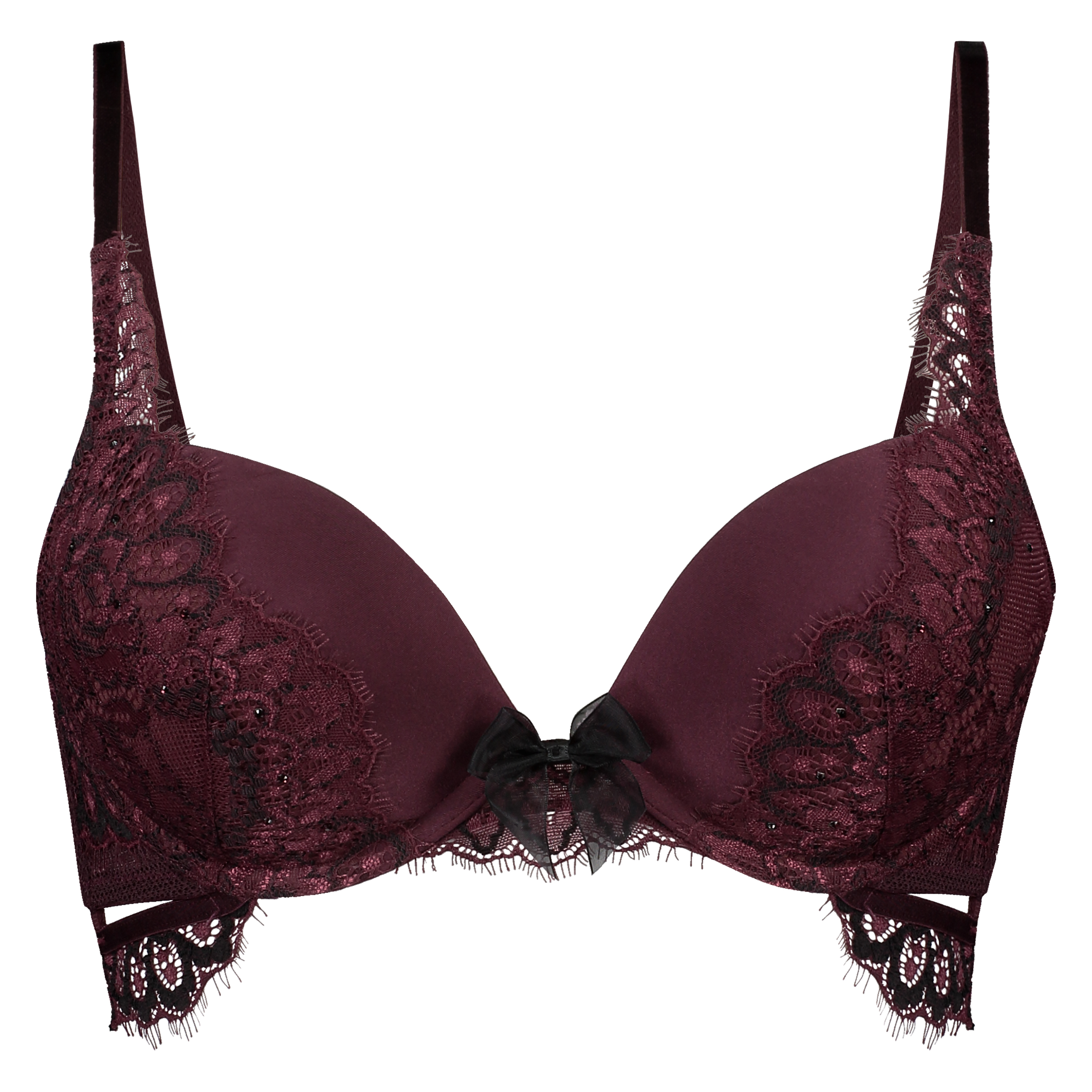 Soutien-gorge à armatures préformé maximiseur Ilana, Rouge, main
