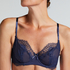 Soutien-gorge rembourré à armatures Pearlene, Bleu