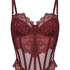 Bustier Zoe, Rouge
