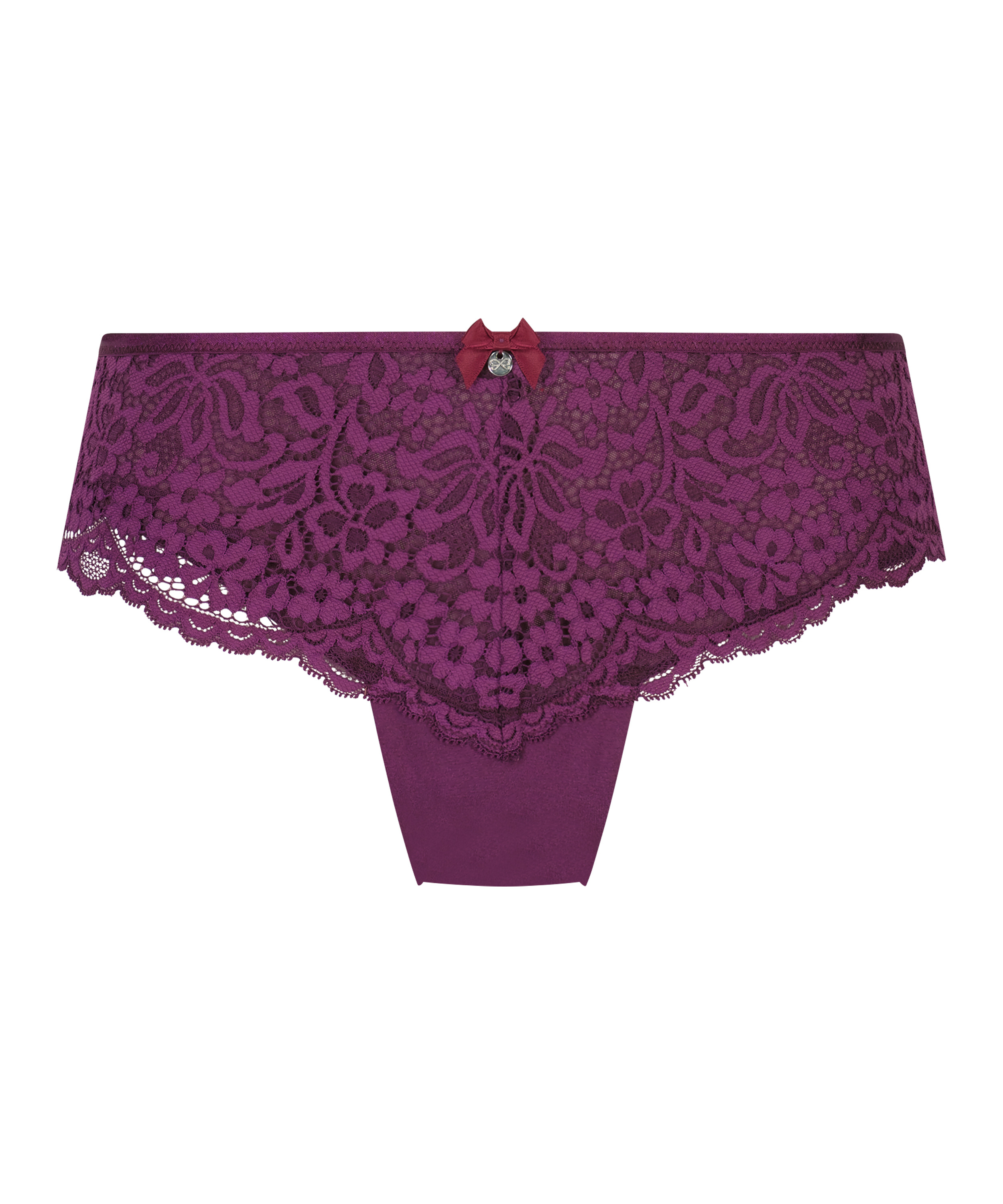 Slip brésilien Rose, Violet, main