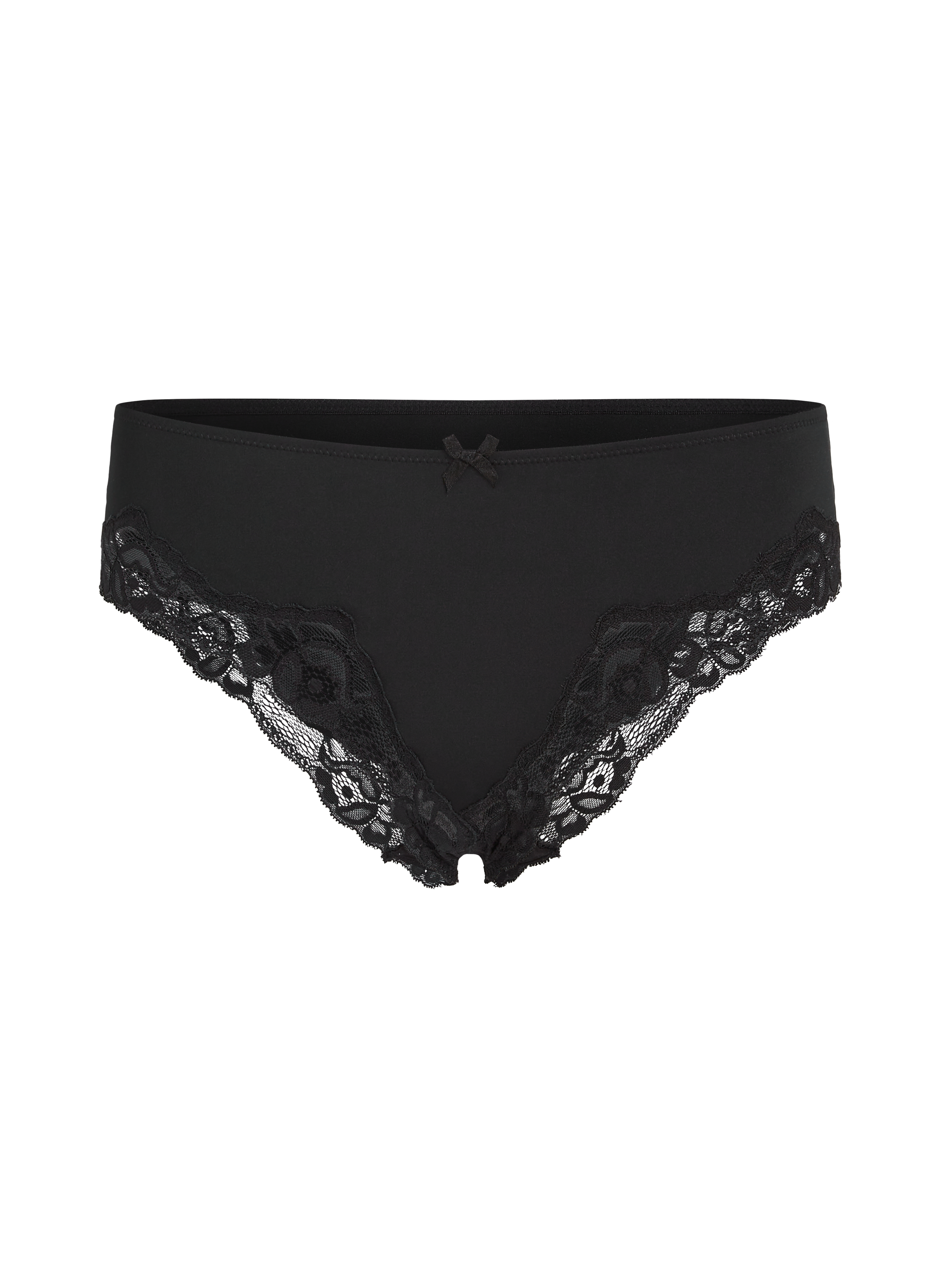 Slip Secret Lace, Noir, main