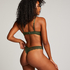 Invisible string Lace Back, Vert