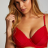 Haut de bikini Luxe, Rouge