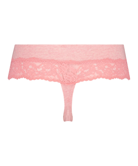 Boxer string Coton, Rose
