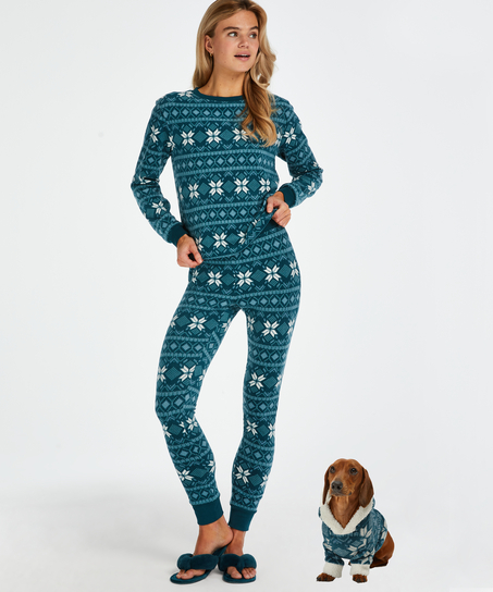 Pyjama Fleece, Bleu