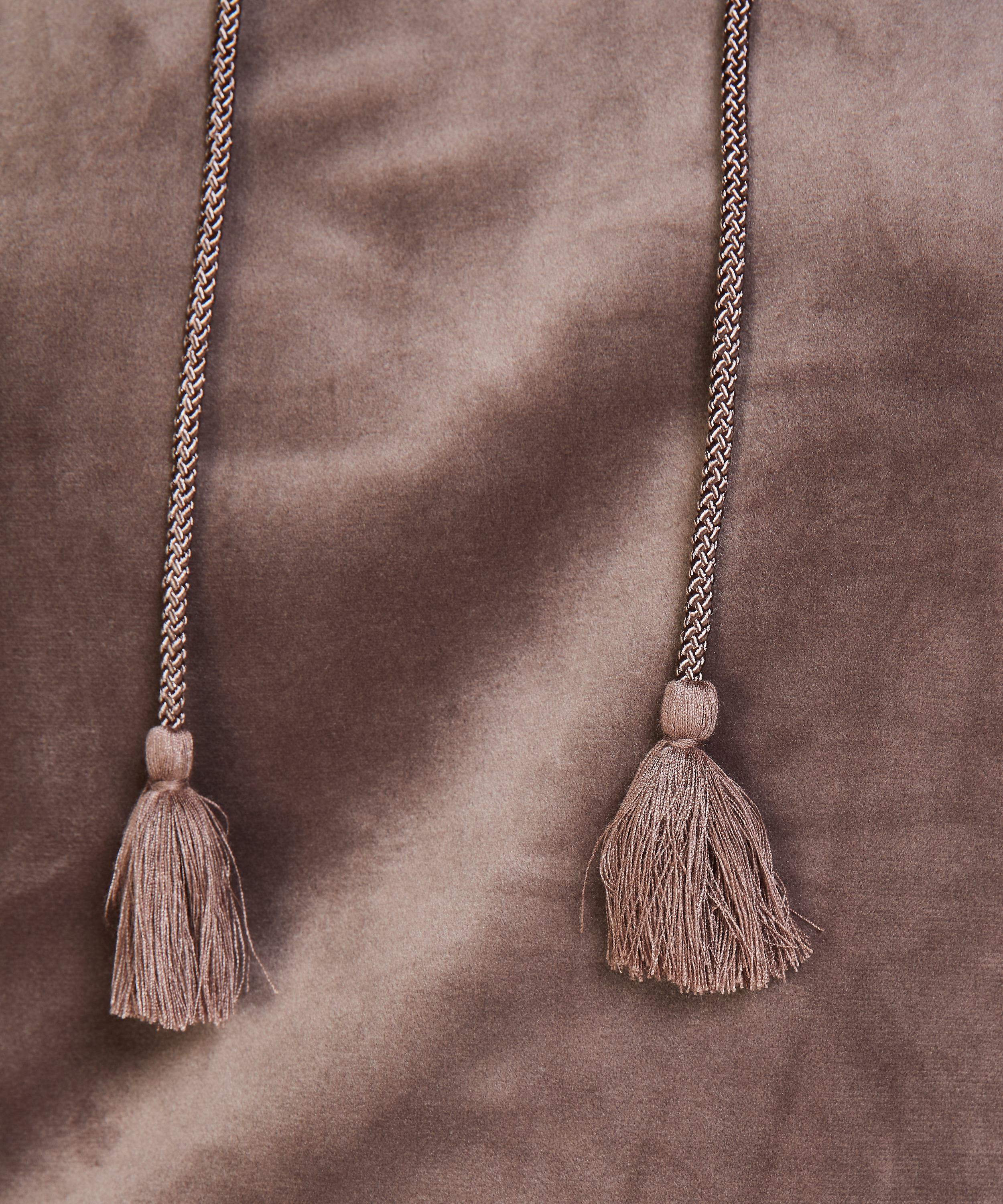 Hoodie en velours, Marron, main