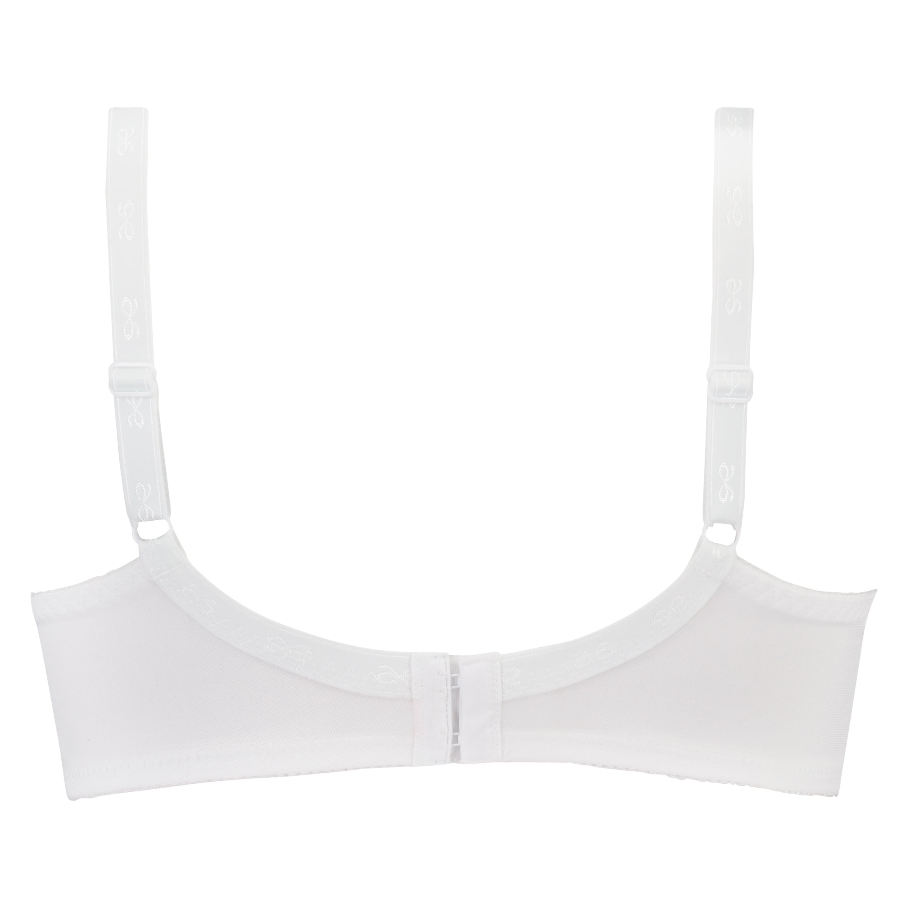 Soutien-gorge sans armatures non-préformé Sara, Blanc, main