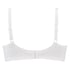 Soutien-gorge sans armatures non-préformé Sara, Blanc