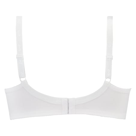 Soutien-gorge sans armatures non-préformé Sara, Blanc