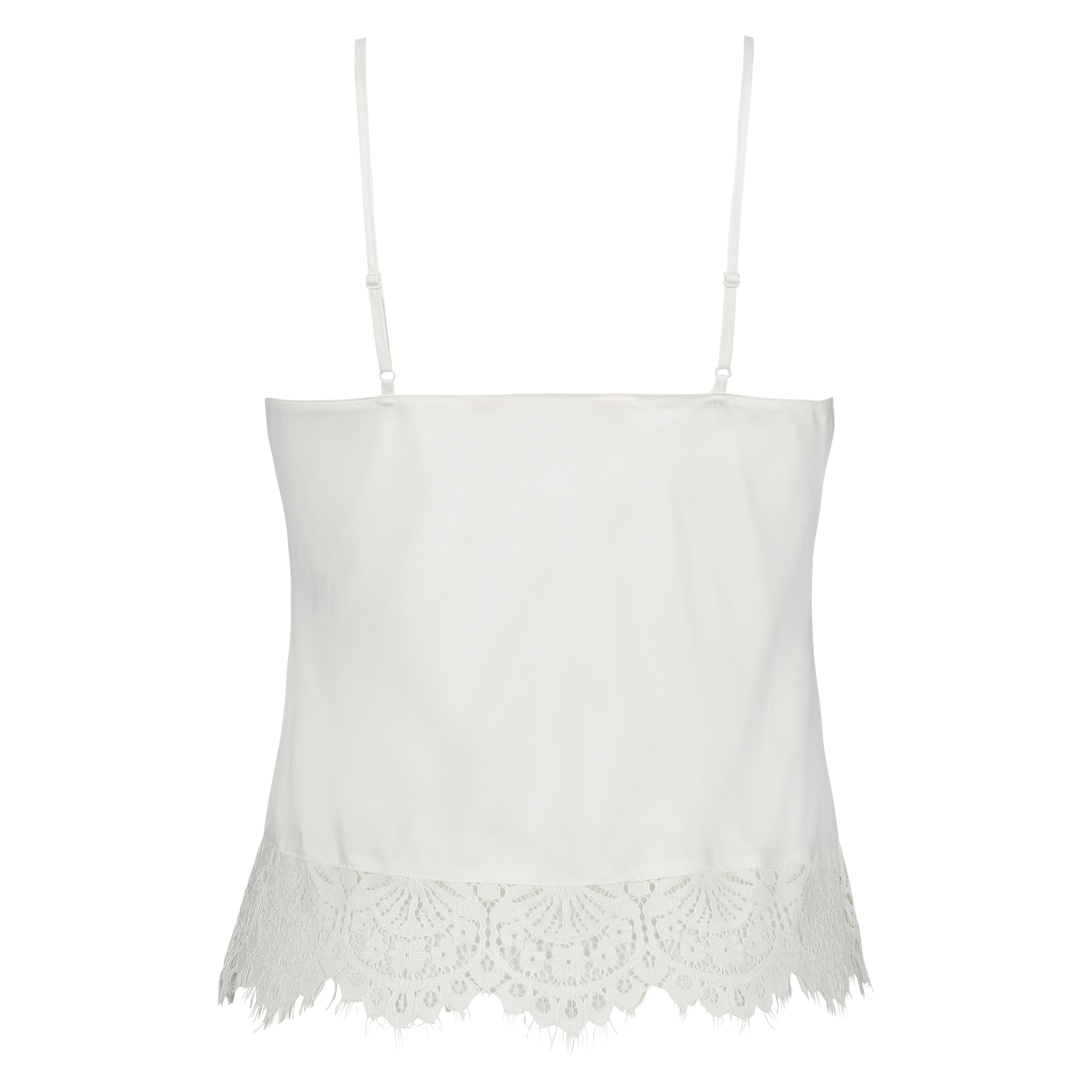Top satin Bridal, Blanc, main