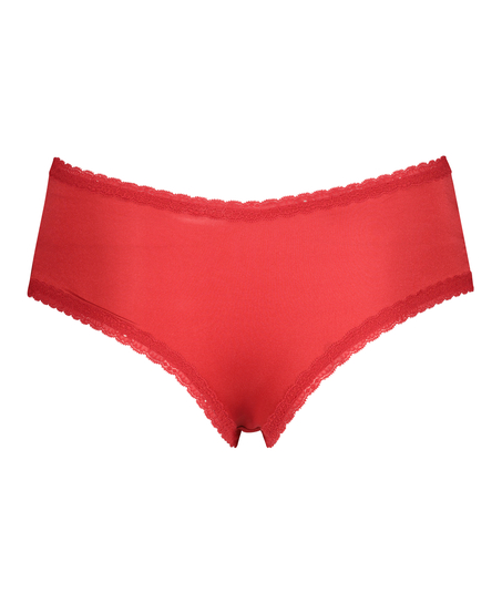 Slip brésilien en forme de V Vixen Curvy, Rouge