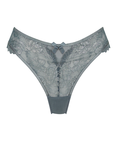 Slip brésilien Meghan, Bleu