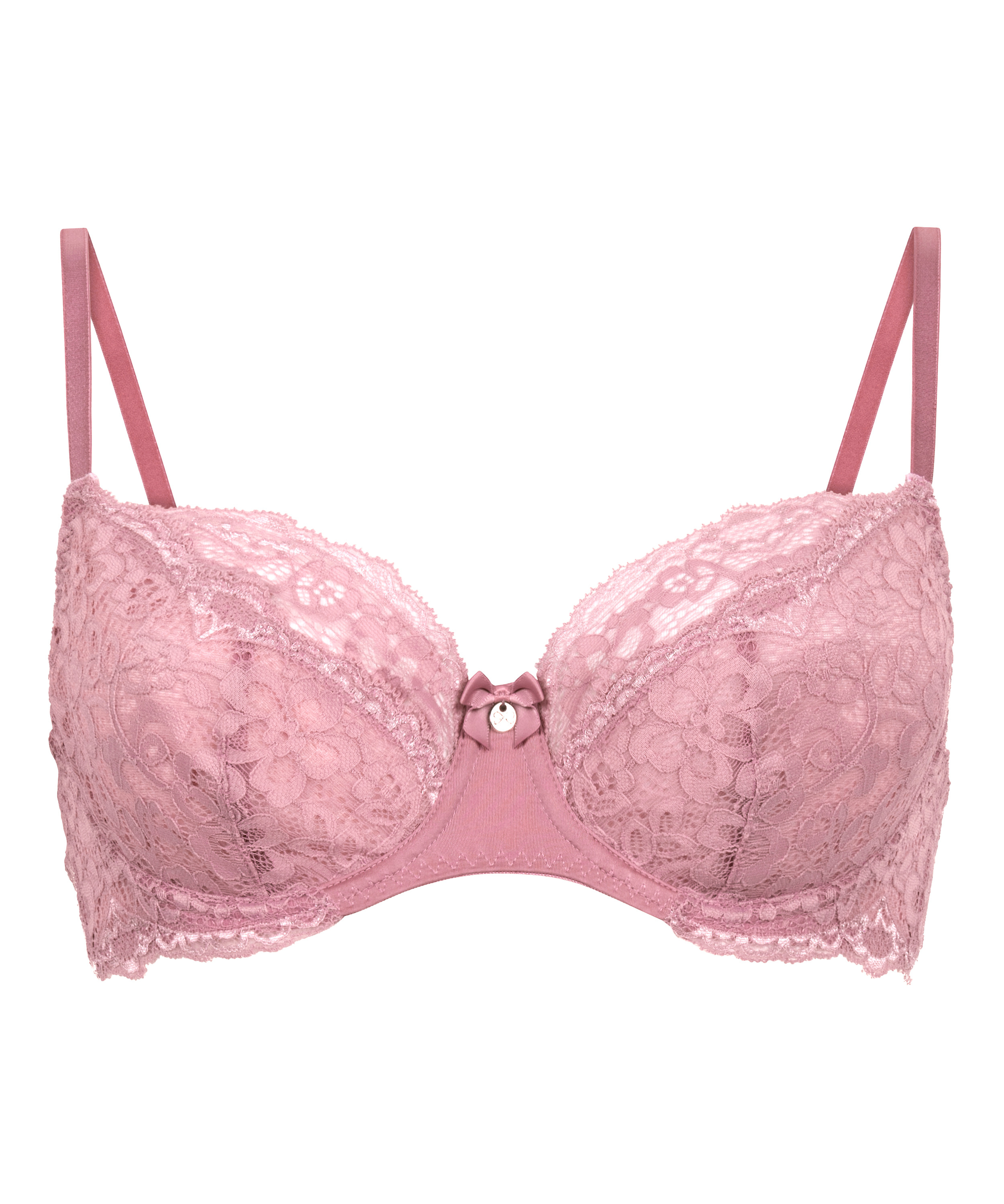 Soutien-gorge à armatures non-préformé Marine, Rose, main
