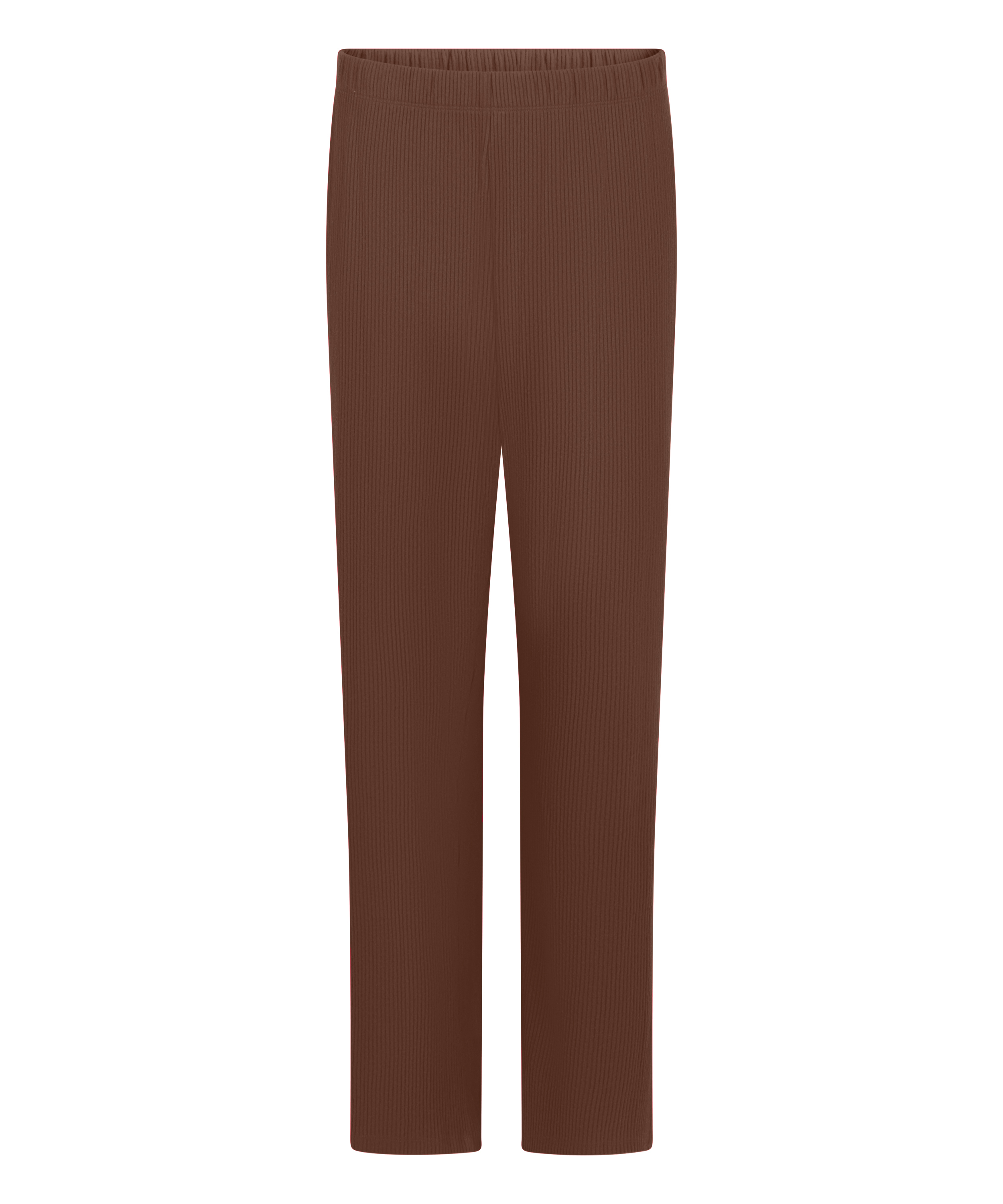 Pantalon Brushed Jersey, Marron, main