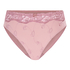 Slip taille haute Diva, Rose