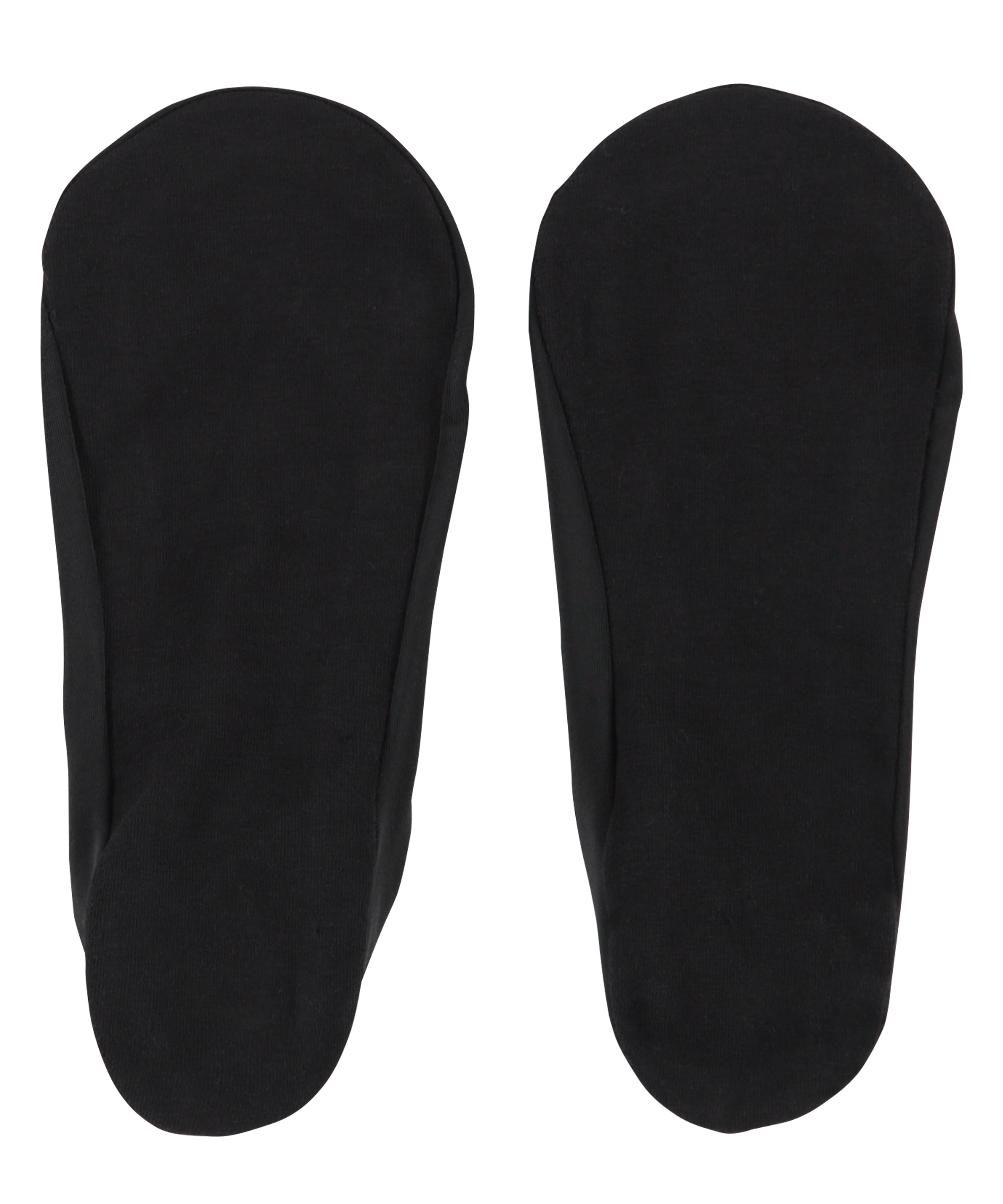 Lot de 2 paires de footies découpées au laser, Noir, main