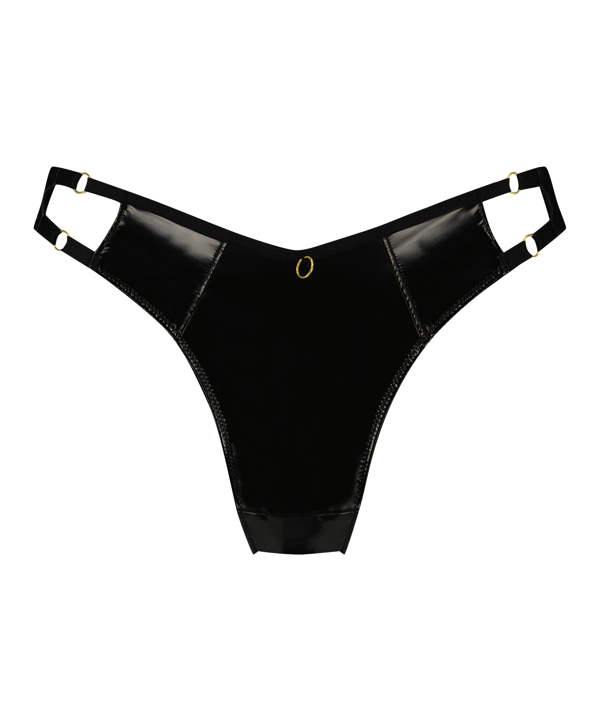 Slip brésilien Seductress, Noir, main