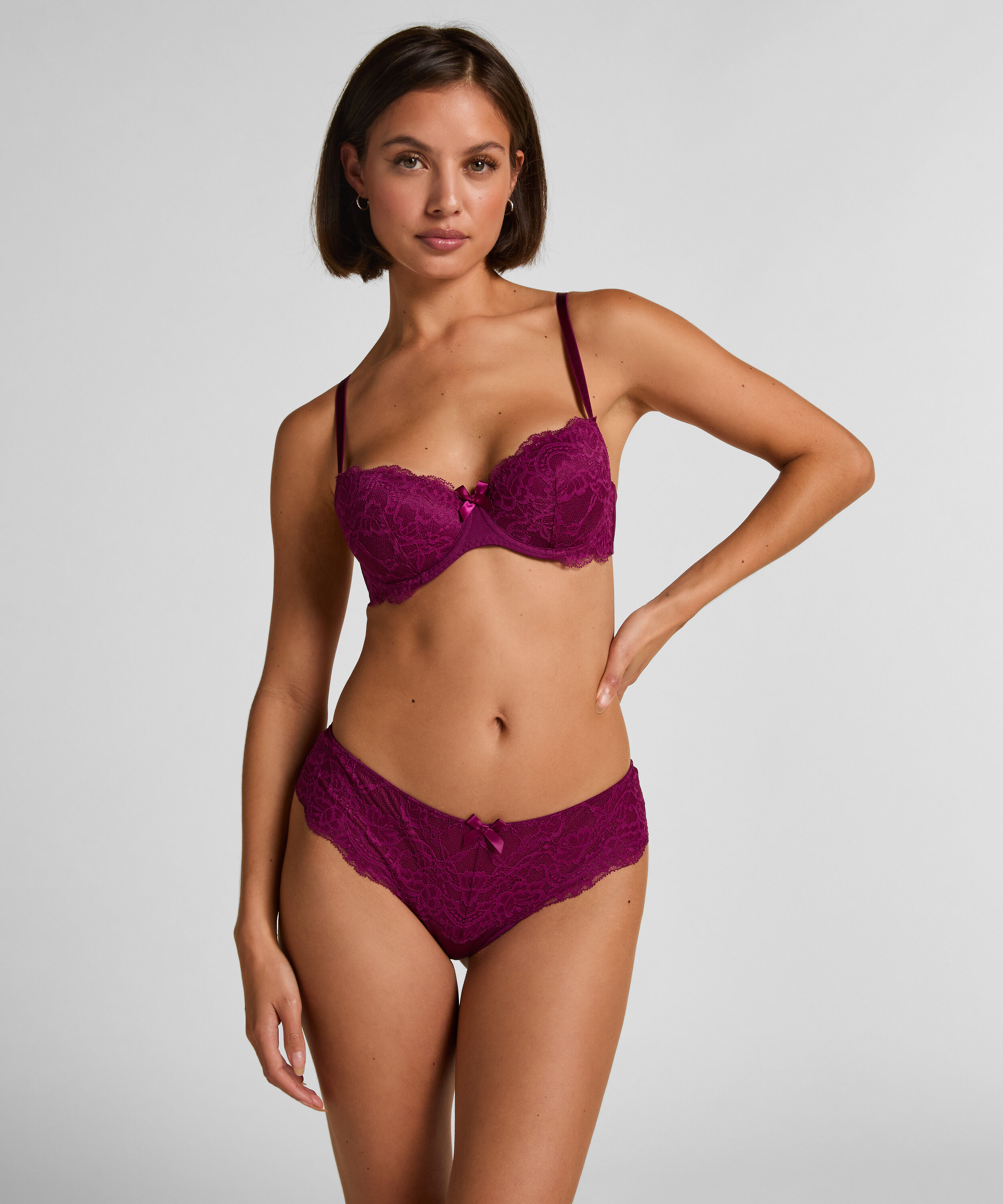 Slip brésilien Teddy, Violet